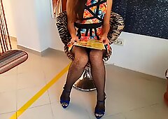 Tidak ada celana dalam di pijatan salon