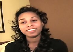 BUBBLE BUTT 1ST TIMER YOUNG BLACK GIRL GETS SOME GOOD BIG BLACK DICK