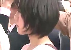 Girl that has been groping in the bus ..