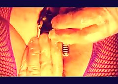 transvestite sissy toy dildo speculum  lingerie nylon 