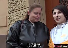 OmaHunter Mature with big pussy and with teen girl