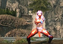 Skyrim pria dansa seksi waveya hdt (futanari)