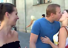 Young Couple Takes Money for Public Foursome
