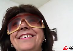 Scambisti Maturi - Mature Italian amateur in hot MMF sex