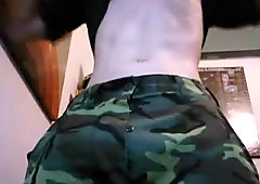 Chinese soldier Masturbate