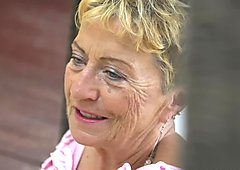 Lesbian one on one action with teen and gilf