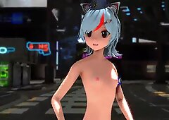 MOMOLAND(            )   BAAM [Luna Officer]  MMD