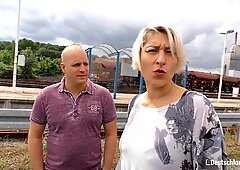 Deutschland Report - Busty Fat Ass Old German MILF Homemade Porn Video With Her Amateur Husband