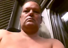 Castrated sissy topless in a train in switzerland