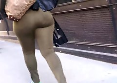 Big booty african woman