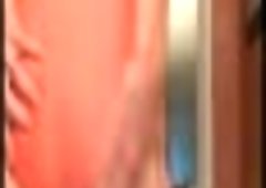 My Sissy Ass Paddled in Pink microfiber panties