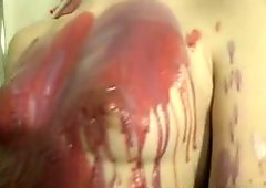 Bound TEEN Endures Wax TORTURE!