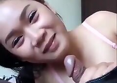 Zarifli kız emme sevgilisi küçük çin