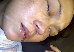 A dream of my Japanese woman 2. I come in her face