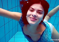 Marusia underwater mermaid hot redhead