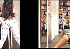 hoes shaking DAT ass