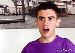Busty mom grounds teen her friend