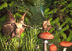 3D Muscle Gays with Huge Dicks!