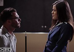 Religious Student Seduced By Former Pornstar At Anti-Porn PSA Filming