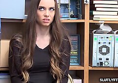 Tali Dova Pumps that tight pussy on top of the LP Officer!