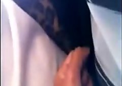 Flashing groping on bus