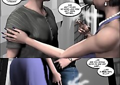 3D Comic: Breaking Up Is Hard To Do!