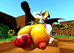 Midna menghancurkan pantat rouge