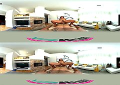 SexLikeReal- Abella Danger Undresses VR360 30 FPS