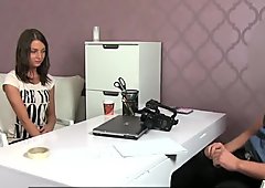 FakeAgent Cute innocent amateur tricked into sex in Casting